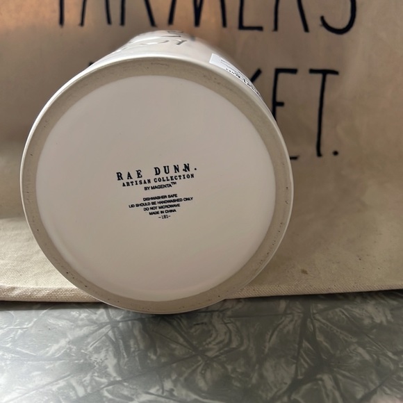A new Rae Dunn Joy canister. - Picture 2 of 3